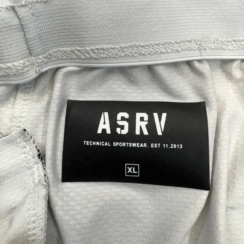 ASRV Shorts Mens XL White Camo Training Athletic Gym Technical Sportswear USA